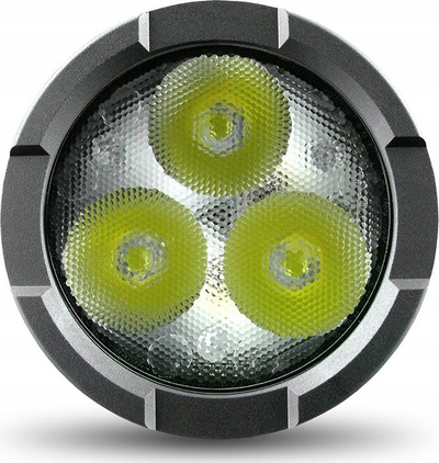 Рачна ламба EverActive FL-3300R Luminator, ЛЕД, полнечка, црна