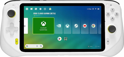 Konzolë portabile për lojra Logitech G CLOUD, 7" Full HD, 64GB, e bardhë