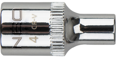 Kapak çelësi Neo 1/4\" 6-këndor, 14mm, ngjyrë argjend