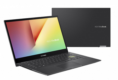 Laptop ASUS VivoBook Flip 14 TP470EA-EC324W, 14", Intel Core i3, 8GB RAM, 512GB SSD, Intel® UHD Graphics, i zi