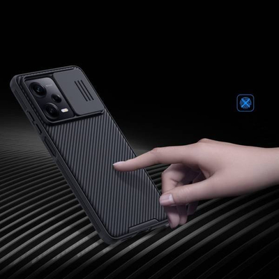 Kapak telefoni Nillkin Camshield Pro, Xiaomi Redmi Note 12 Pro POCO X5 Pro 5G, blu