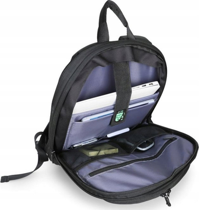 Çantë shpine Port Designs Chicago Evo për laptop 15.6" dhe 16", zmadhuese, e zezë
