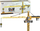 Lodër vinç Leantoys Yellow Crane, 95cm, e verdhë