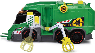 Lodër kamion plehrash Dickie Garbage Truck, 39 cm, me dritë dhe tinguj, shumëngjyrëshe