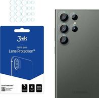 Mbrojtës lente 3MK Lens Protect për Samsung S23 Ultra S918, set 4 copë, transparent