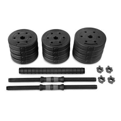Set peshash Spokey Pondus 20 SPK-944223, 2x10 kg, i rregullueshëm, i zi