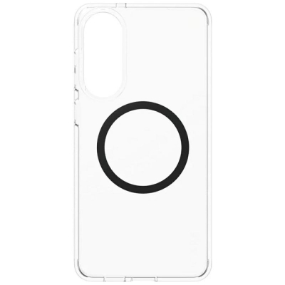 Капак за телефон PanzerGlass CARE Urban Combat, за Samsung Galaxy S25 Edge, компатибилен со Qi, проѕирен со црни детали