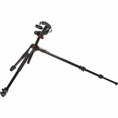 Tripod Manfrotto 190 alumini 3-seksional