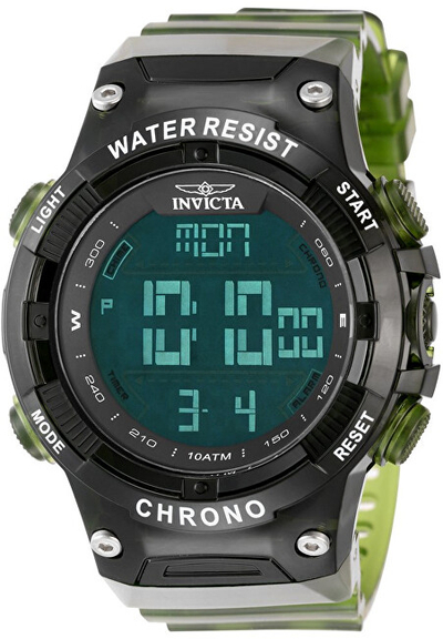 Orë për meshkuj Invicta Racing 49049, e zezë