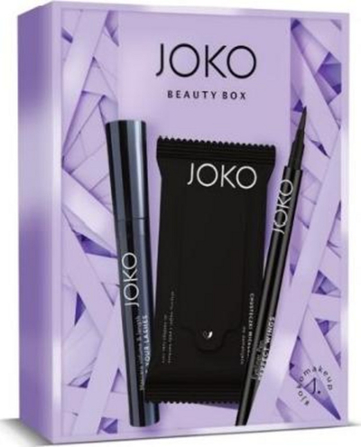 Set Joko, maskarë + stilolaps i syve + peceta micellare