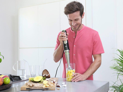 Blender dore Braun MultiQuick 9 MQ 9195XLI, 1200W, enë 2L, i zi inoks