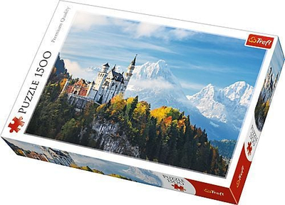 Puzzle Trefl Bavarian Alps, 1500 pjesë, shumëngjyrësh
