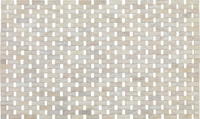 Тепих за бања Wenko Bamboo, бамбус, 50 x 80 cm, природна кафеава