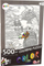 Puzzle për ngjyrosje LEAN Toys Ocean Fish, 500 copa, 70 x 50 cm, shumëngjyrësh