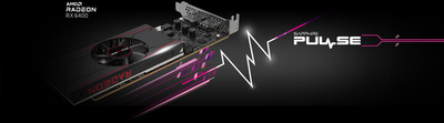 Kartelë grafike Sapphire PULSE RADEON RX 6400 GAMING, 4GB GDDR6