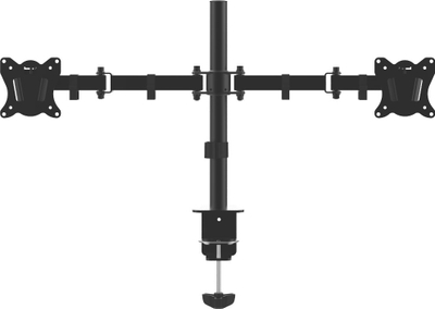 Mbajtëse tavoline për monitorë Montis Everest MT015, për 2 monitorë 13"-27", VESA 75x75 100x100, e zezë
