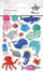 Лепливи 3D Titanum Convex Stickers Aquatic Animals, сет 18 парчиња, разновидни бои
