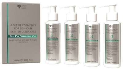 Set kozmetik për lëkurë Green Pharm Cosmetic Skinter Ultra K102, anti age, 1000 ml, i bardhë