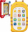 Lodër telefon interaktiv Woopie Puzzle Phone, tinguj dhe melodi, me diktafon, i verdhë