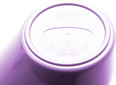 Gotë plastike Doidy Cup BC170900, 200 ml, vjollcë