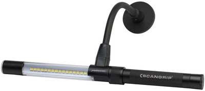 Dолна светилка за работа Scangrip LINE Light R, LED, 600 lumen, IP65, црна