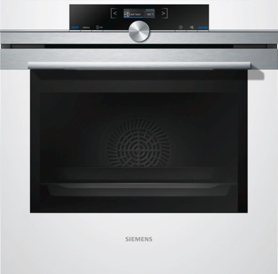 Furrë inkaso Siemens HB674GBW1, 71L, me pirolizë, e bardhë