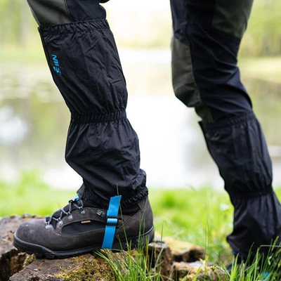 Gaiters NILS Camp NC1763, të papërshkueshme nga uji, 37 cm, të zinj