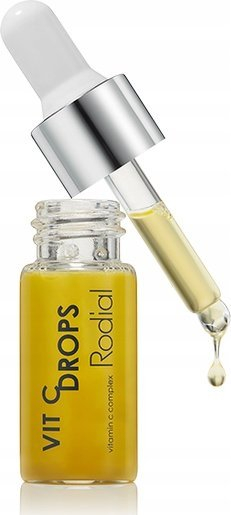 Serum për fytyrë Rodial Vit C Drops Deluxe, 10 ml, për me ndrit lëkurën