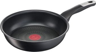 Tigan Tefal Unlimited, 24cm, për të gjitha sobat, i zi