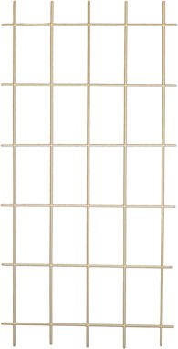 Shtrat lulesh Bed Support, 150x75cm, për kopsht, ngjyrë natyrale