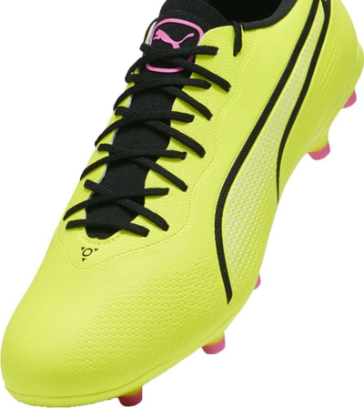 Këpucë futbolli Puma King Pro FG AG 107566 05 për burra, të verdha