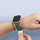 Rrip ore Dux Ducis Magnetic Strap, për Apple Watch 42‑49mm, silikon, jeshil