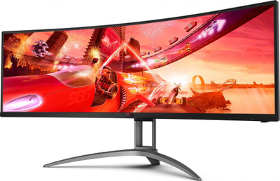 Monitor AOC Agon AG493QCX, 48.8", 144 Hz, 3840 x 1080, i zi