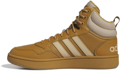 Патики за кошарка Adidas Hoops 3.0 Mid WTR M, топли, синтетичка кожа, црни