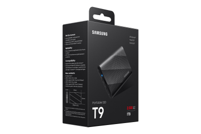 SSD i jashtëm Samsung T9, 1TB, USB 3.2, i zi