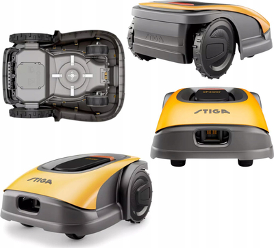Robot kositës Stiga A 750, autonom pa kabëll, deri nja 750 m², me GPS, gri