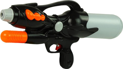 Pistoletë uji Water Gun 900ml, lodër vere, e zezë portokalli