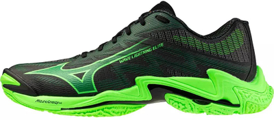 Atlete indoor Mizuno Wave Lightning Elite, EU 42.5, uniseks, të zeza