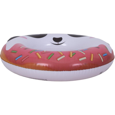 Прстен за пливање Jilong Swim Ring Donut, винил 0.18mm, дизајн панда, розова