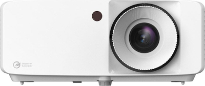 Projektor Optoma ZH420, Full HD 1080p, lazer, i bardhë
