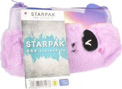 Kuti lapsash Starpak Plush Violet Bear me zinxhir, ngjyrë vjollcë