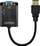Адаптер HDMI во VGA Savio AK 76, со аудио, резолуција 1080p, црн