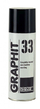 Sprej përçues Kontakt-Chemie Graphite 33, 200 ml, me bazë grafiti, me kapak të zi