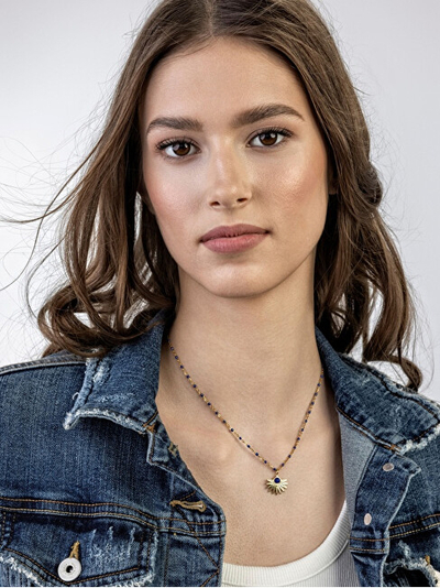 Qafore për femra Emily Westwood EWN23039G, e artë/kaltër