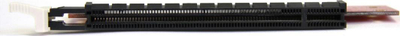 Adapter PCI Express StarTech x1 në x16, low profile, i kuq