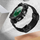 Mbrojtëse ore inteligjente SUPCASE UB Pro për Galaxy Watch6 47mm, rrip silikoni, xham mbrojtës, e zezë