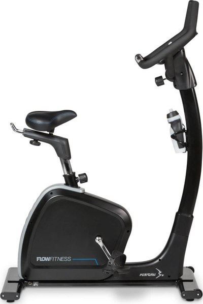 Biçikletë stacionare Flow Fitness Perform B2i, rezistencë magnetike, kompjuter stërvitje, e zezë