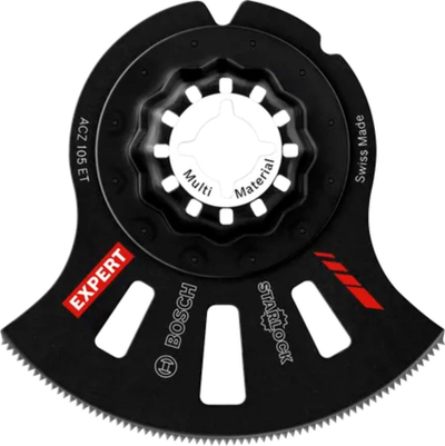 Teh segment Bosch Expert ACZ 105 ET, 105mm, Multi Material, ngjyrë e zezë