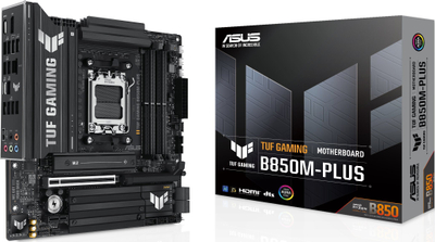 Pllakë amë ASUS TUF Gaming B850M Plus, AMD B850, Socket AM5, mATX