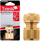 Lidhës gypi Tvardy BRASS LINE, 1/2", water stop, bronzi